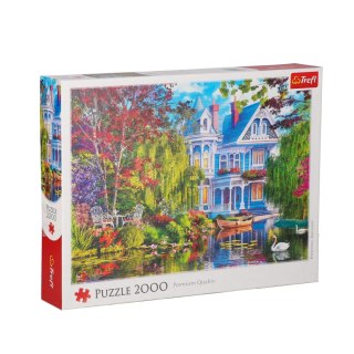 Puzzle 2000el Dom nad jeziorem TREFL 27129 TR