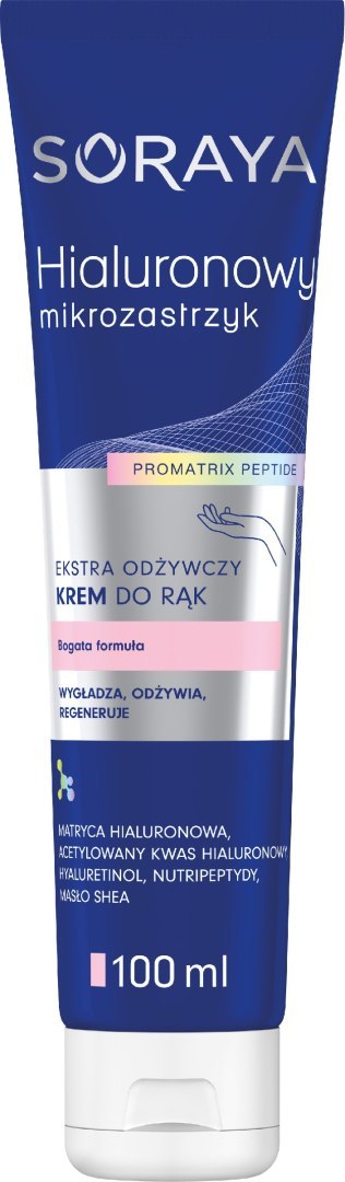 SORAYA Hialuronowy Mikrozastrzyk Pro Matrix Ekstra odżywczy krem do rąk 100 ml