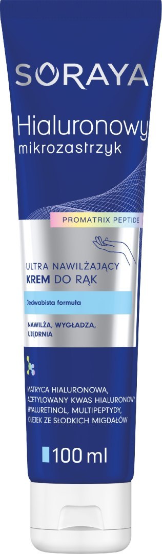 SORAYA Hialuronowy Mikrozastrzyk Pro Matrix Ultra nawilżający krem do rąk 100 ml