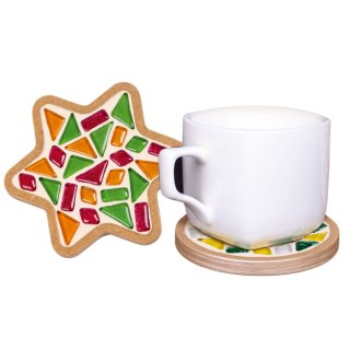 Zestaw kreatywny Mozaika szklana gwiazda level1 MAKSIK ROT2207