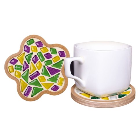 Zestaw kreatywny Mozaika szklany kwiatek level1 MAKSIK ROT2214