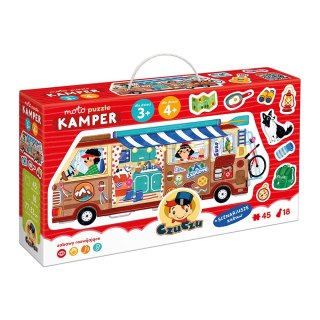 CzuCzu Moto puzzle Kamper dla dzieci 3 , 4