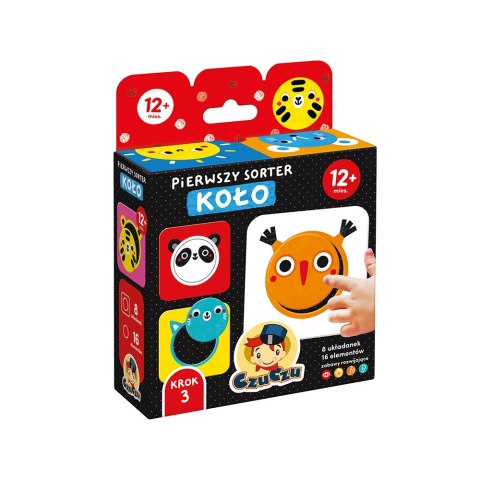 CzuCzu Pierwszy sorter Koło dla dzieci 12 mies.