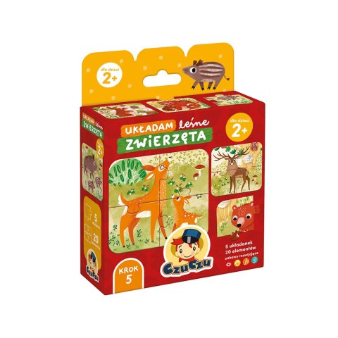 CzuCzu Układam Leśne zwierzęta dla dzieci 2