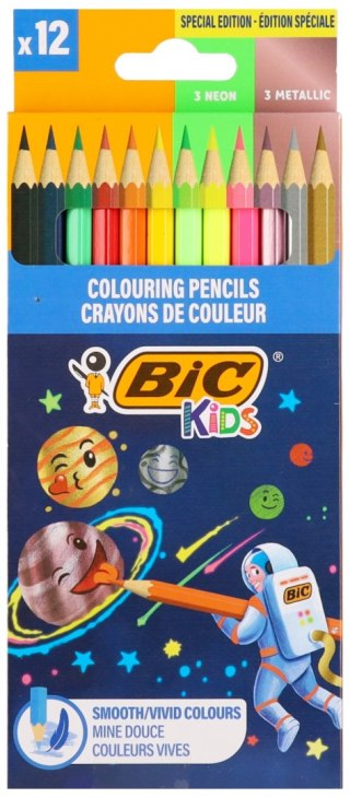 Kredki ołówkowe 12kol Kids Special Edition BIC 125055