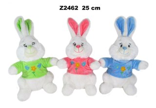 Pluszak Zając 25cm z bluzie siedzący Wielkanoc SUN-DAY Z2462-24