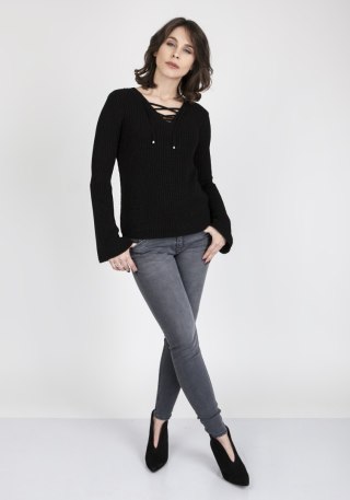 Sweter Kylie SWE 117 Czarny