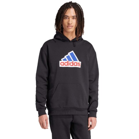 Bluza męska adidas FI BOS HD OLY czarna IS3233