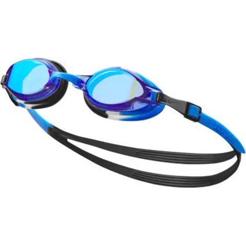 Okulary pływackie Nike Os Chrome Junior niebieskie NESSD126-458 Okulary pływackie Nike Os Chrome Junior niebieskie NESSD126-458
