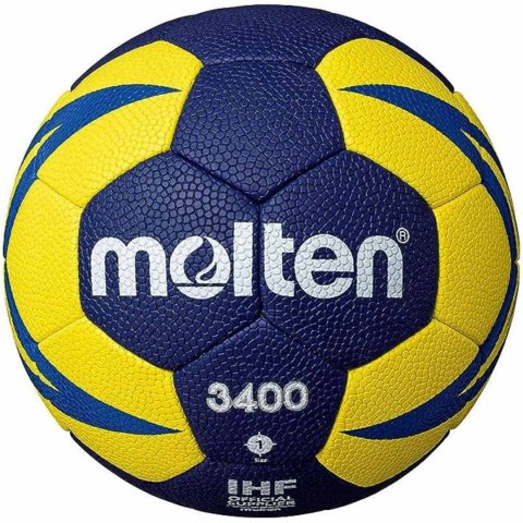 Piłka ręczna Molten H1X3400 NB granatowo-żółta Piłka ręczna Molten H1X3400 NB granatowo-żółta