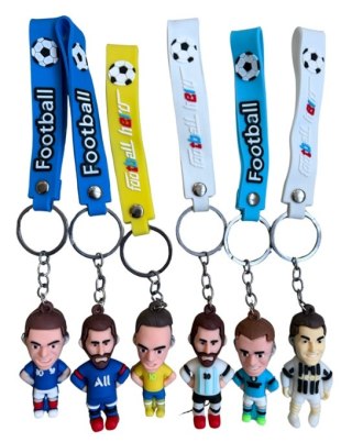 BRELOK GUM PILKARZ 7CM FOL A 12