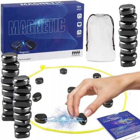 Gra Kamienie magnetyczne szachy 30el TRIFOX B-0328