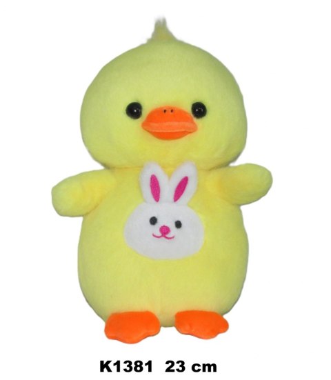 Pluszak Kaczka 23cm z króliczkiem Wielkanoc SUN-DAY K1381-24