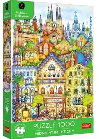 Puzzle 1000el Premium O północy w Barcelonie TREFL 12074 TR