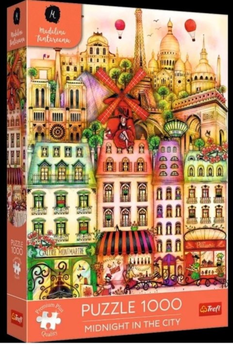 Puzzle 1000el Premium O północy w Paryżu TREFL 12073 TR