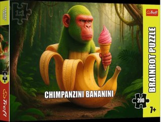 Puzzle 200el BrainRots Chimpanzini TREFL 13365 TR