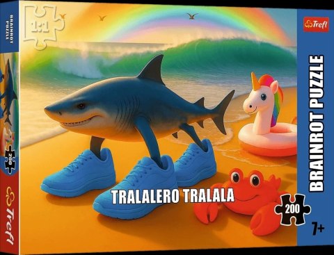 Puzzle 200el BrainRots Tralalero TREFL 13363 TR