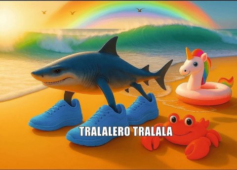 Puzzle 200el BrainRots Tralalero TREFL 13363 TR