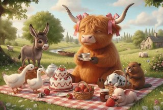 Puzzle 300el Słodki piknik TREFL 23051 TR