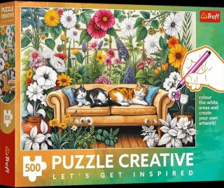 Puzzle 500el Creative Kocia oranżeria TREFL 37562 TR