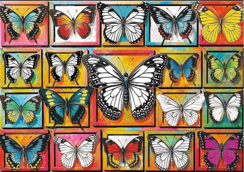 Puzzle 500el Creative Kolekcja motyli TREFL 37561 TR