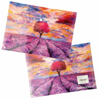 -TECZKA KOPERTOWA A5 LAWENDA