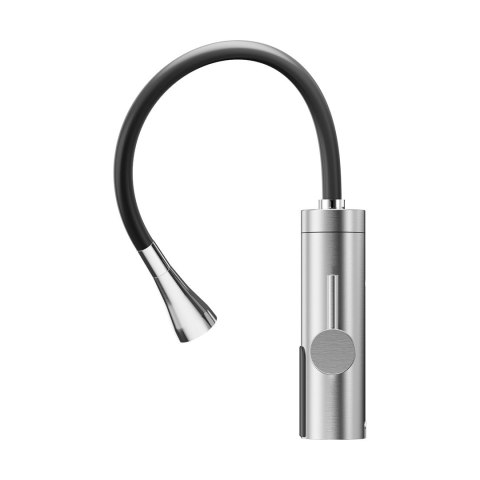 TEESA PRZEPŁYWOWY PODGRZEWACZ WODY TSA4107 BATERIA METALOWA KUCHENNA Z ELASTYCZNĄ WYLEWKĄ