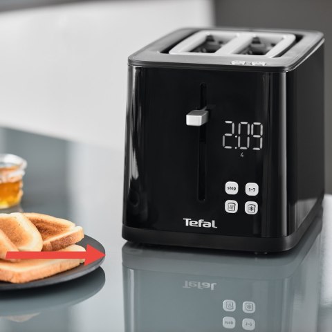 Toster Tefal TT640810 (850W; kolor czarny) (WYPRZEDAŻ)