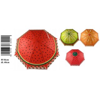 Parasol automatyczny 48 cm Owoce D44222