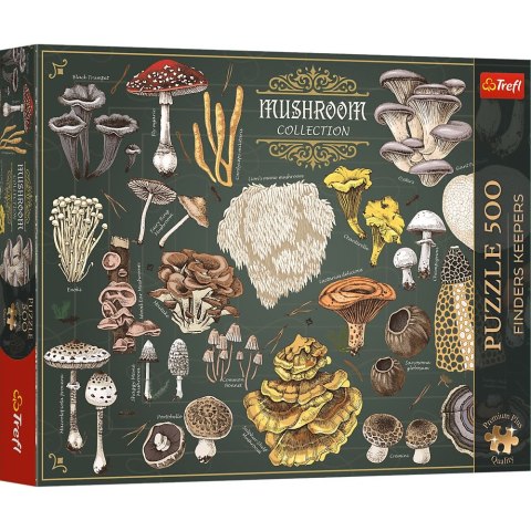 Puzzle 500 elementów Premium Plus Grzyby TREFL 37608 TR