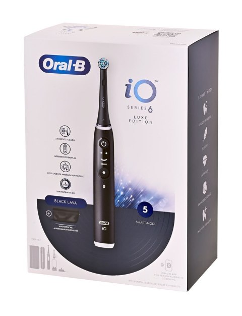 Szczoteczka elektryczna Oral-B iO Series 6 Black Lava Luxe Edition