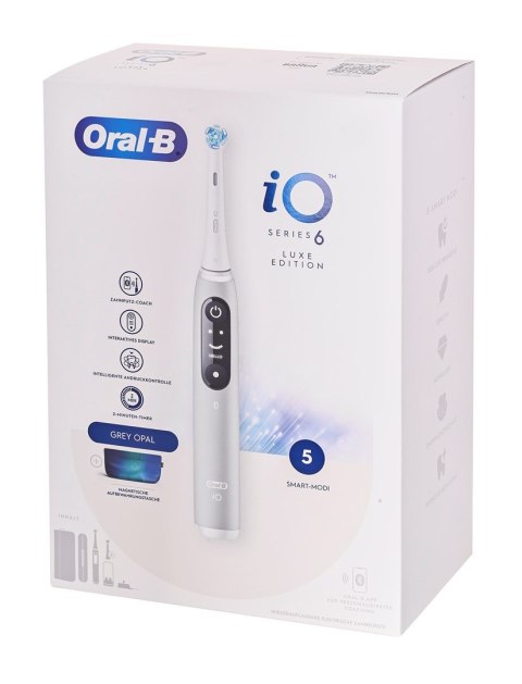 Szczoteczka elektryczna Oral-B iO Series 6 Grey Opal Luxe Editon