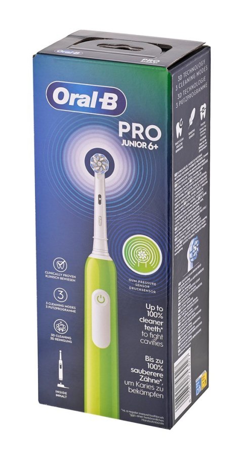 Szczoteczka elektryczna Oral-b Pro Junior Green