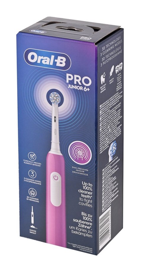 Szczoteczka elektryczna Oral-b Pro Junior Purple