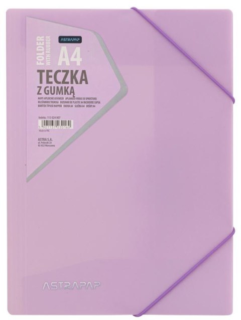 -TECZKA Z GUM PP PAST LINE AST