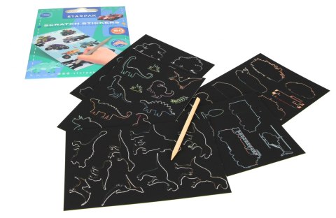 Zestaw kreatywny wydrapywanka Boy STARPAK 538961