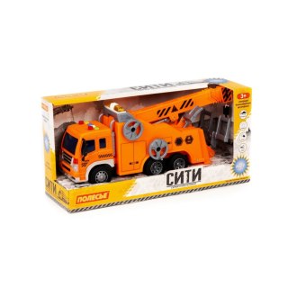 Auto ciężarowe Ewakuator z dźwiękiem POLESIE 59004 WADP