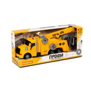 Auto ciężarowe Ewakuator z dźwiękiem żółty POLESIE 59011 WADP