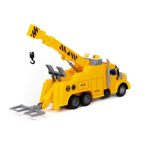 Auto ciężarowe Ewakuator z dźwiękiem żółty POLESIE 59011 WADP