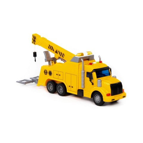 Auto ciężarowe Ewakuator z dźwiękiem żółty POLESIE 59011 WADP