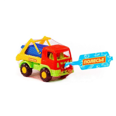 Auto ciężarowe Komunalne Tioma czerwone POLESIE 61137 WADP