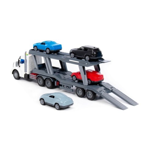 Auto ciężarowe Laweta z dźwiękiem z akcesoriami POLESIE 70498WADEP