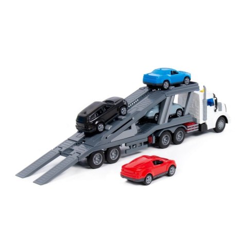 Auto ciężarowe Laweta z dźwiękiem z akcesoriami POLESIE 70498WADEP