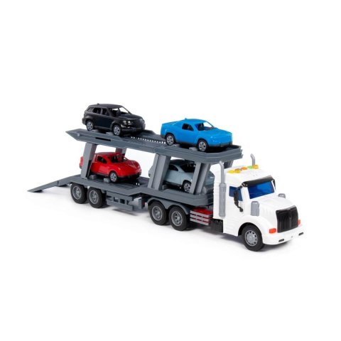 Auto ciężarowe Laweta z dźwiękiem z akcesoriami POLESIE 70498WADEP