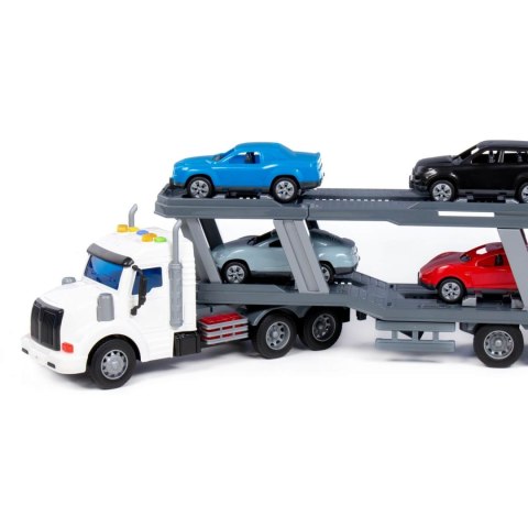 Auto ciężarowe Laweta z dźwiękiem z akcesoriami POLESIE 70498WADEP