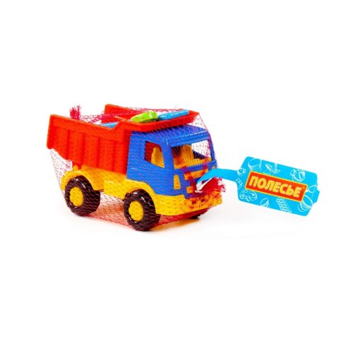 Auto ciężarowe Wywrotka z akcesoriami Tioma czerwone POLESIE 61151 WADP