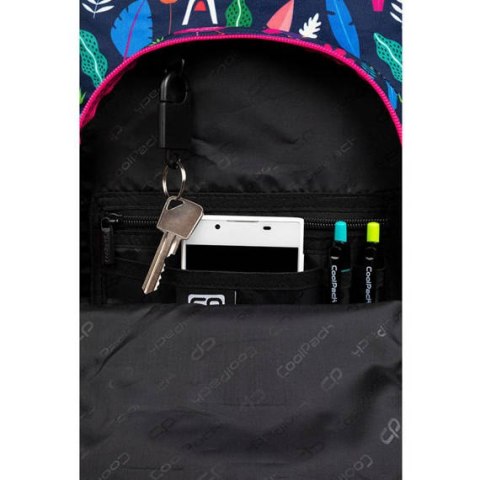 Plecak 1 zamek 1 kieszeń Cross Black Coolpack PATIO F099877