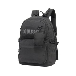 Plecak 45x31x16 cm 1 zamek 5 kieszeni Lark Black CoolPack PATIO F156985