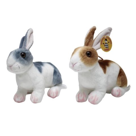 Pluszak 28 cm królik leżący DEEF 03768 DE