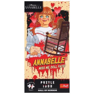 Puzzle 1000 elementów Hall Of Horror Annabell TREFL 12112 TR